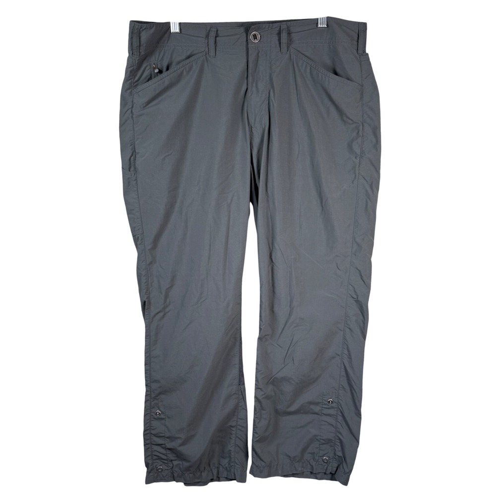 ExOfficio‎ Pants Mens 34 Gray Insect Shield Hiking Outdoor Lightweight Utility